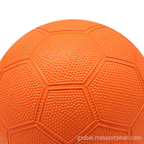 Handballs Orange handball rubber ball price Supplier